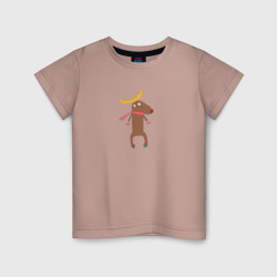 Лосик в шарфике на новый год – Детская футболка хлопок с принтом купить со скидкой в -20%