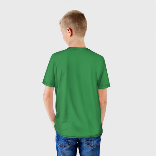 Детская футболка 3D Бразилия флаг, цвет 3D печать - фото 4