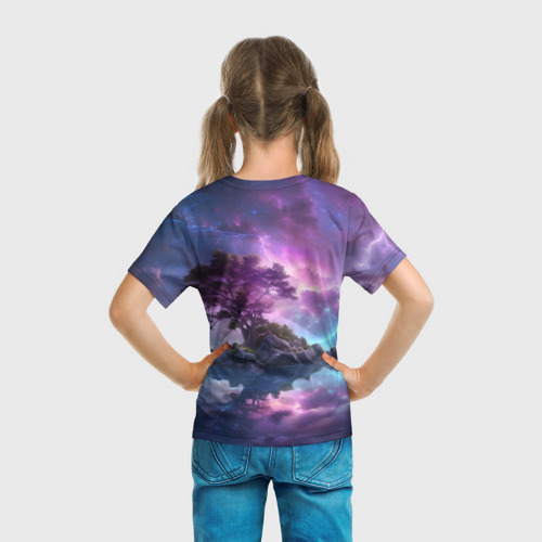 Детская футболка 3D Волшебный остров, цвет 3D печать - фото 6