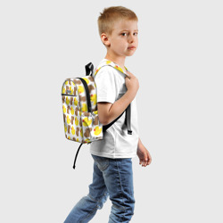 Детский рюкзак 3D Капибара с  желтой уткой - фото 2