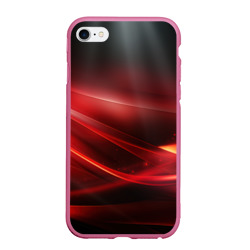 Red black    abstract – Чехол для iPhone 6/6S матовый с принтом купить