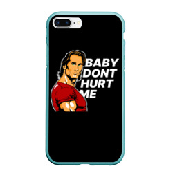 Чехол для iPhone 7Plus/8 Plus матовый Baby don't hurt me - Mike O'Hearn