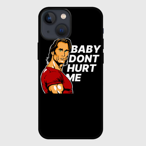 Чехол для iPhone 13 mini Baby don't hurt me - Mike O'Hearn