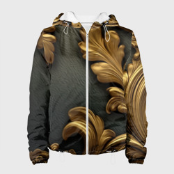 Женская куртка 3D Позолоченные узоры абстракт