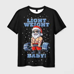 Santa Claus - light weight baby – Мужская футболка 3D с принтом купить со скидкой в -26%