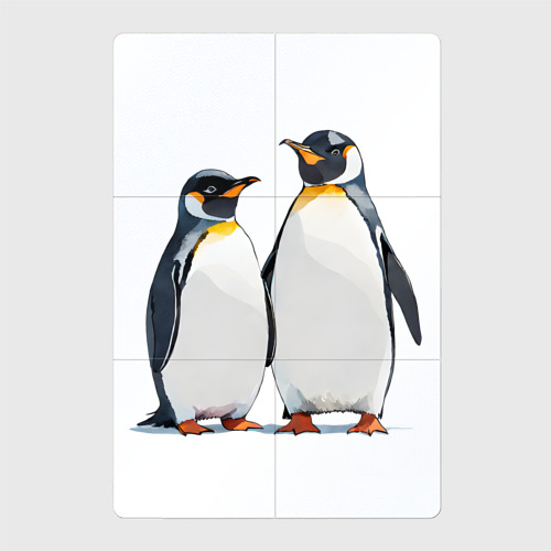 Магнитный плакат 2Х3 Друзья-пингвины