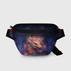 Поясная сумка 3D Космический дракон - символ года