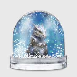 Игрушка Снежный шар Зимний дракон