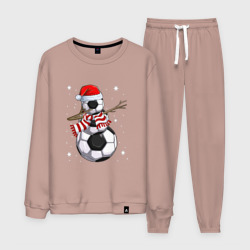 Мужской костюм хлопок Soccer snowman