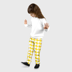 Детские брюки 3D Семейка желтых резиновых уточек - фото 2