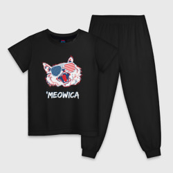 Детская пижама хлопок Meowica