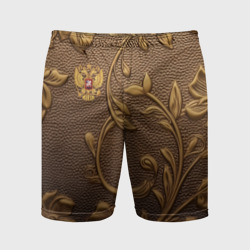 Мужские шорты спортивные Золотой герб   России