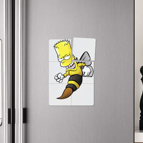 Магнитный плакат 2Х3 Барт Симпсон шершень - перевоплощение - фото 4