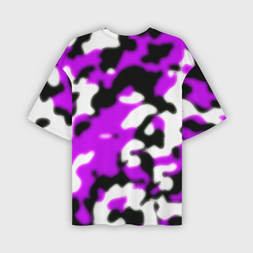 Мужская футболка oversize 3D Marshmello camo, цвет 3D печать - фото 2