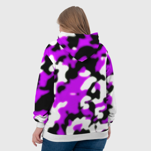 Женская толстовка 3D Marshmello camo, цвет 3D печать - фото 7