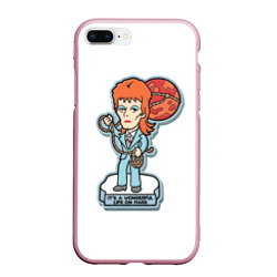 Чехол для iPhone 7Plus/8 Plus матовый David Bowie - Life on Mars