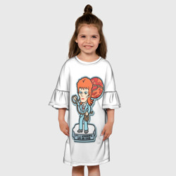 Детское платье 3D David Bowie - Life on Mars - фото 2
