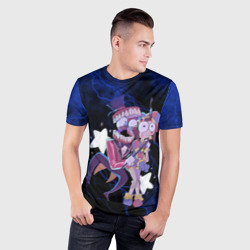 Мужская футболка 3D Slim Помни и Кейн Удивительный цифровой цирк - фото 2