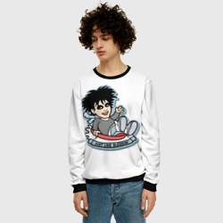 Мужской свитшот 3D The Cure Robert Smith - just like sleddin' - фото 2