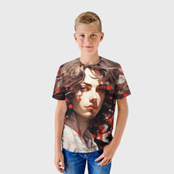 Детская футболка 3D Красивый мужской портрет - фото 2