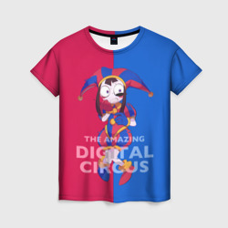 Женская футболка 3D Помни в ужасе The amazing digital circus