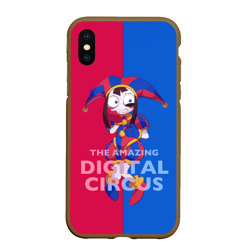 Чехол для iPhone XS Max матовый Помни в ужасе The amazing digital circus