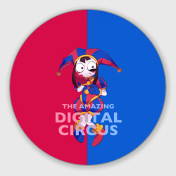 Круглый коврик для мышки Помни в ужасе The amazing digital circus