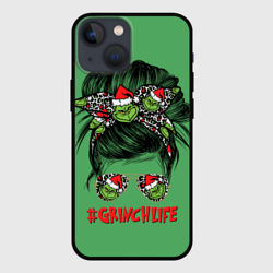 Чехол для iPhone 13 mini Grinch life