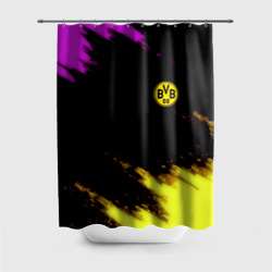 Штора 3D для ванной Borussia Dortmund sport