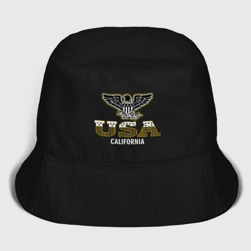 Мужская панама хлопок USA - California eagle для пацанов