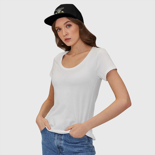 Кепка снепбек с прямым козырьком USA - California eagle для пацанов - фото 4