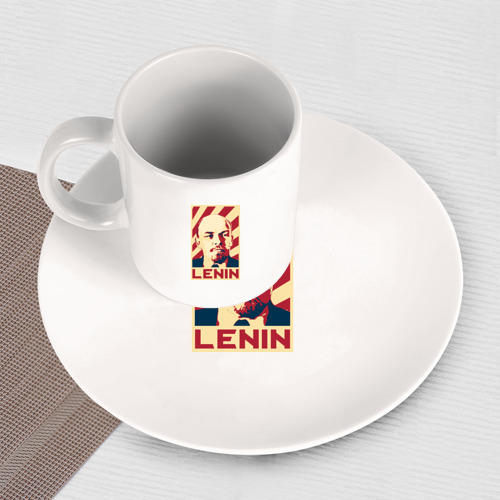 Набор: тарелка + кружка Vladimir Lenin - фото 3