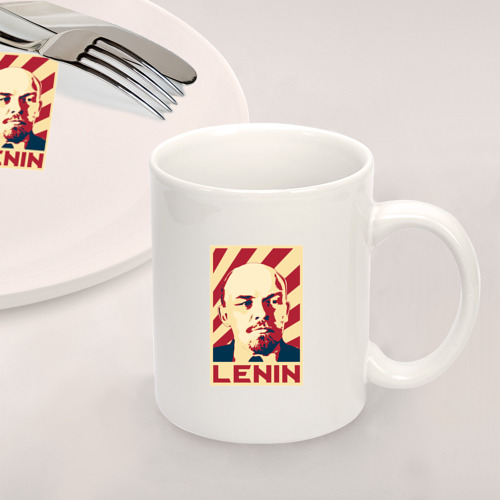 Набор: тарелка + кружка Vladimir Lenin - фото 2