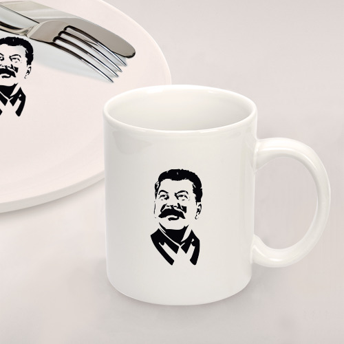 Набор: тарелка + кружка Образ Сталина - фото 2