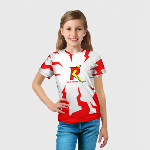Детская футболка 3D Рыжий Кот Games: Acton `24, цвет 3D печать - фото 5