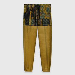 Женские брюки 3D Стёжка: золото Климта