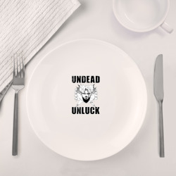 Набор: тарелка + кружка Анди - Нежить и неудача - фото 2