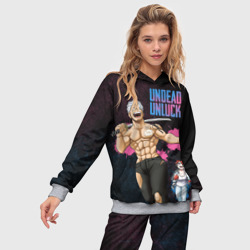 Женский костюм с толстовкой 3D Undead Unluck - Fuuko and Andy - фото 2