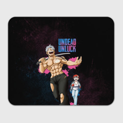 Прямоугольный коврик для мышки Undead Unluck - Fuuko and Andy