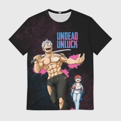 Мужская футболка 3D Undead Unluck - Fuuko and Andy