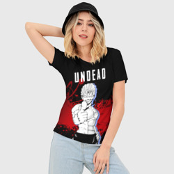 Женская футболка 3D Slim Анди - Нежить и неудача - фото 2