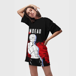 Платье-футболка 3D Анди - Нежить и неудача - фото 2