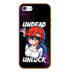 Чехол для iPhone 5/5S матовый Undead Unluck - Characters