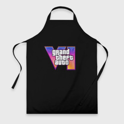 Фартук 3D Gta 6 logo