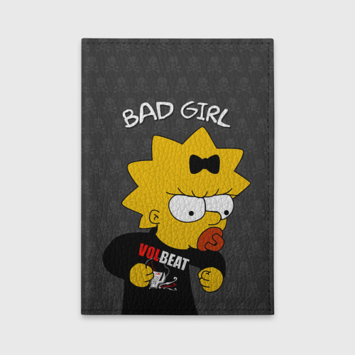 Обложка для автодокументов Bad girl Мэгги, цвет оранжевый