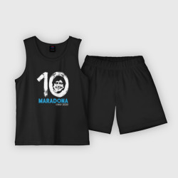 Детская пижама с шортами хлопок Maradona 10