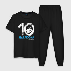 Мужская пижама хлопок Maradona 10