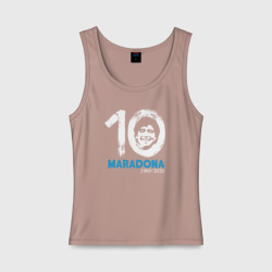 Женская майка хлопок Maradona 10