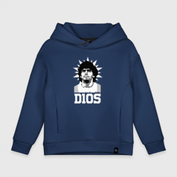 Детское худи Oversize хлопок Dios Diego Maradona