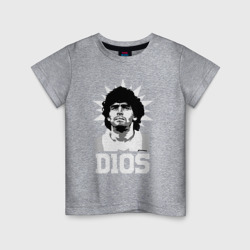 Детская футболка хлопок Dios Diego Maradona